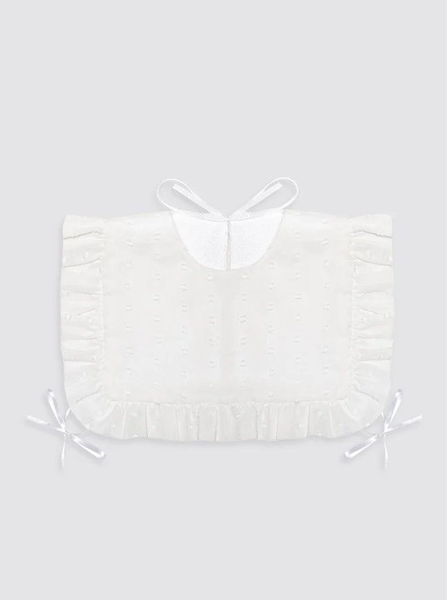 Babero con Rizo Impermeable Listas y bodoques - Image 2