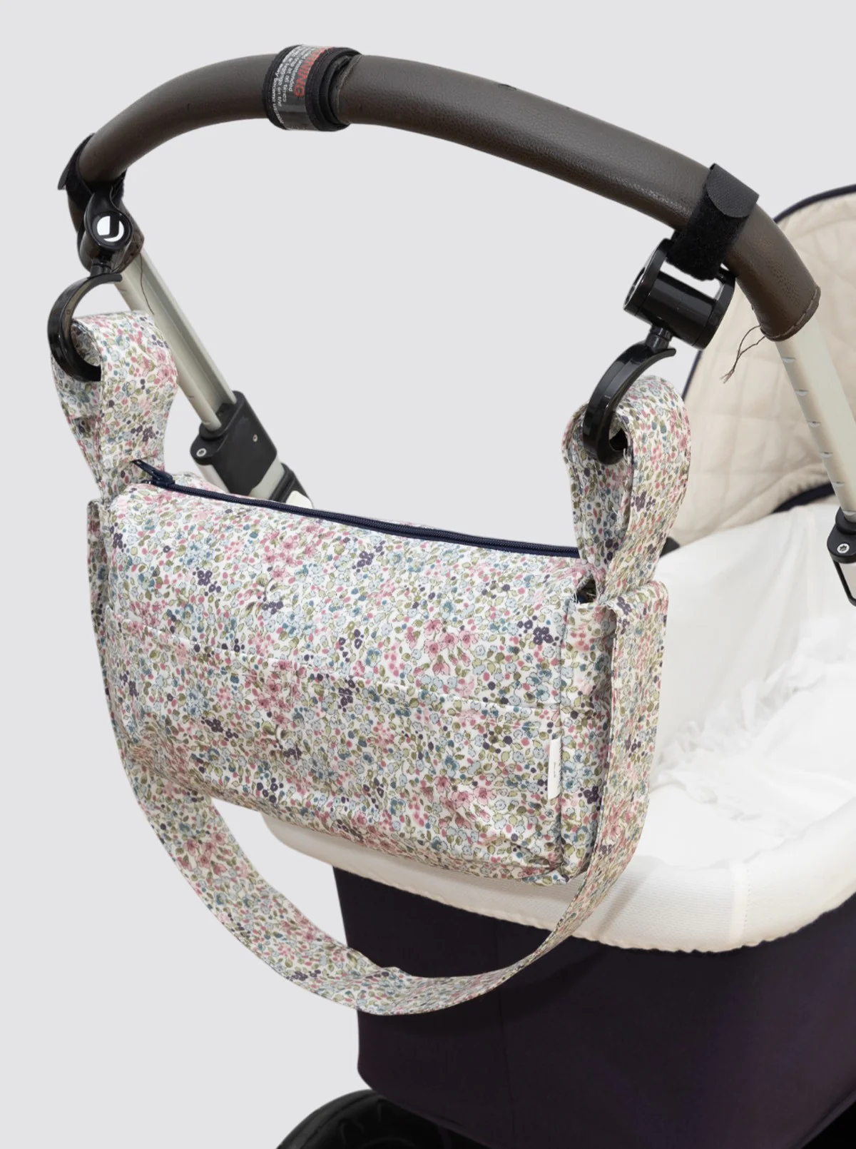 Bolsa de Carro Pequeña Impermeable Blanca Azul