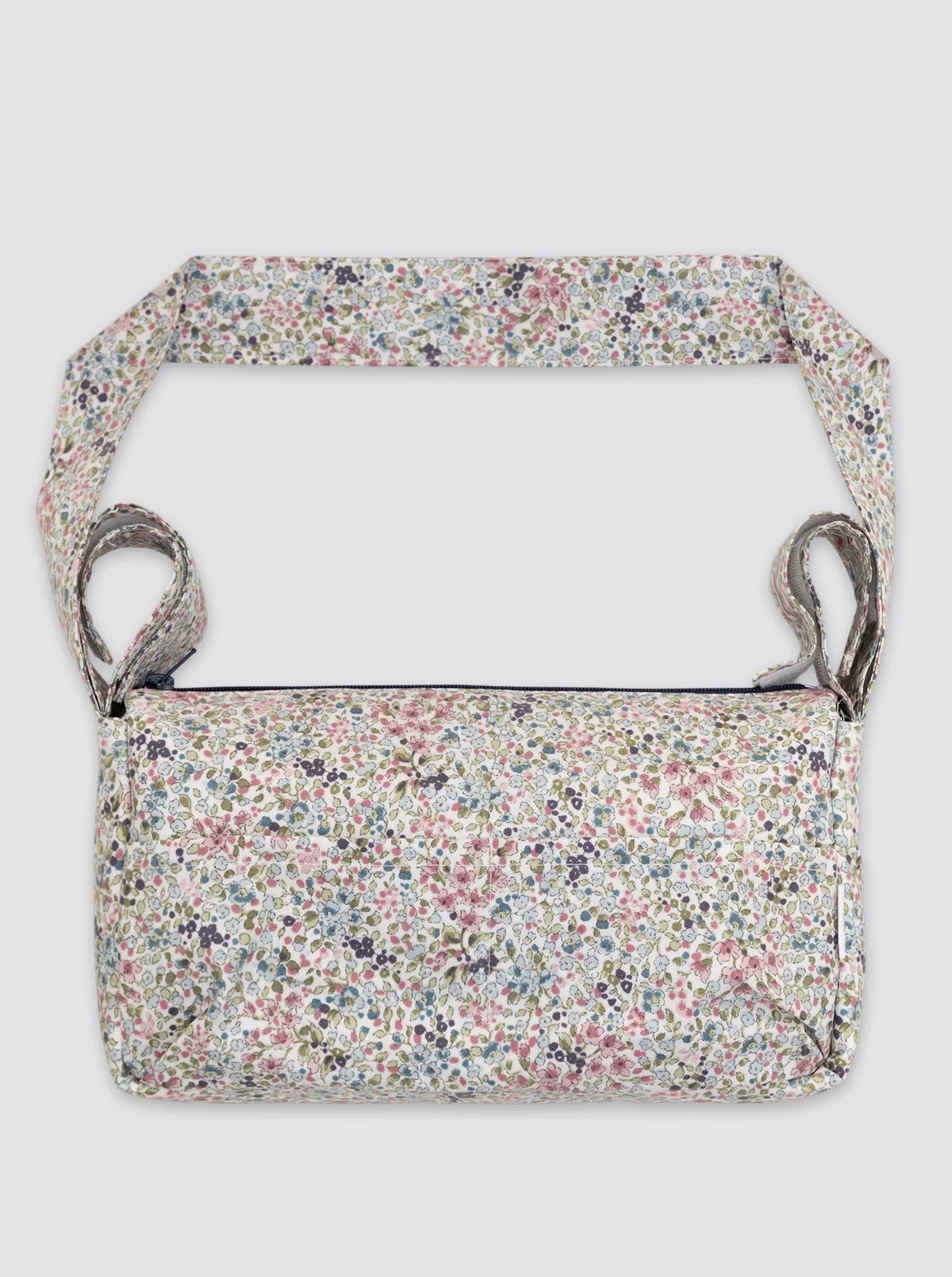 Bolsa de Carro Pequeña Impermeable Blanca Azul - Image 3
