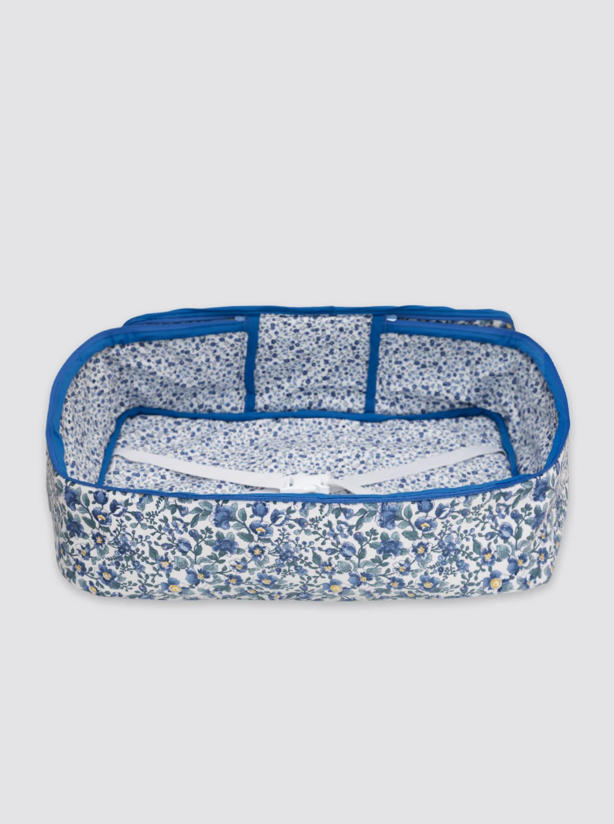 Bolsa Maternal Flor Pana Azul - Image 2