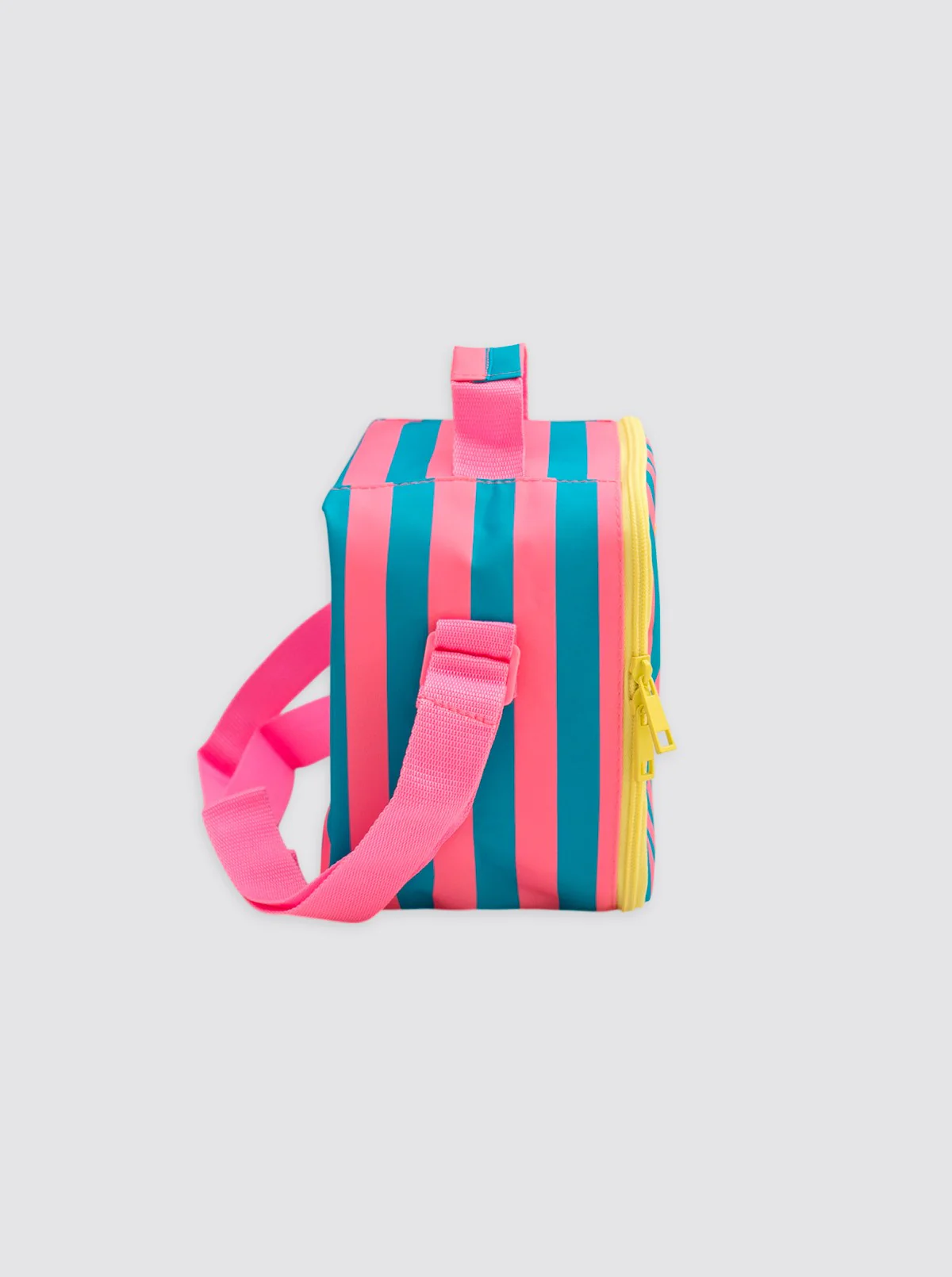 Bolsa Térmica Cuadrada Rayas Rosas - Image 3