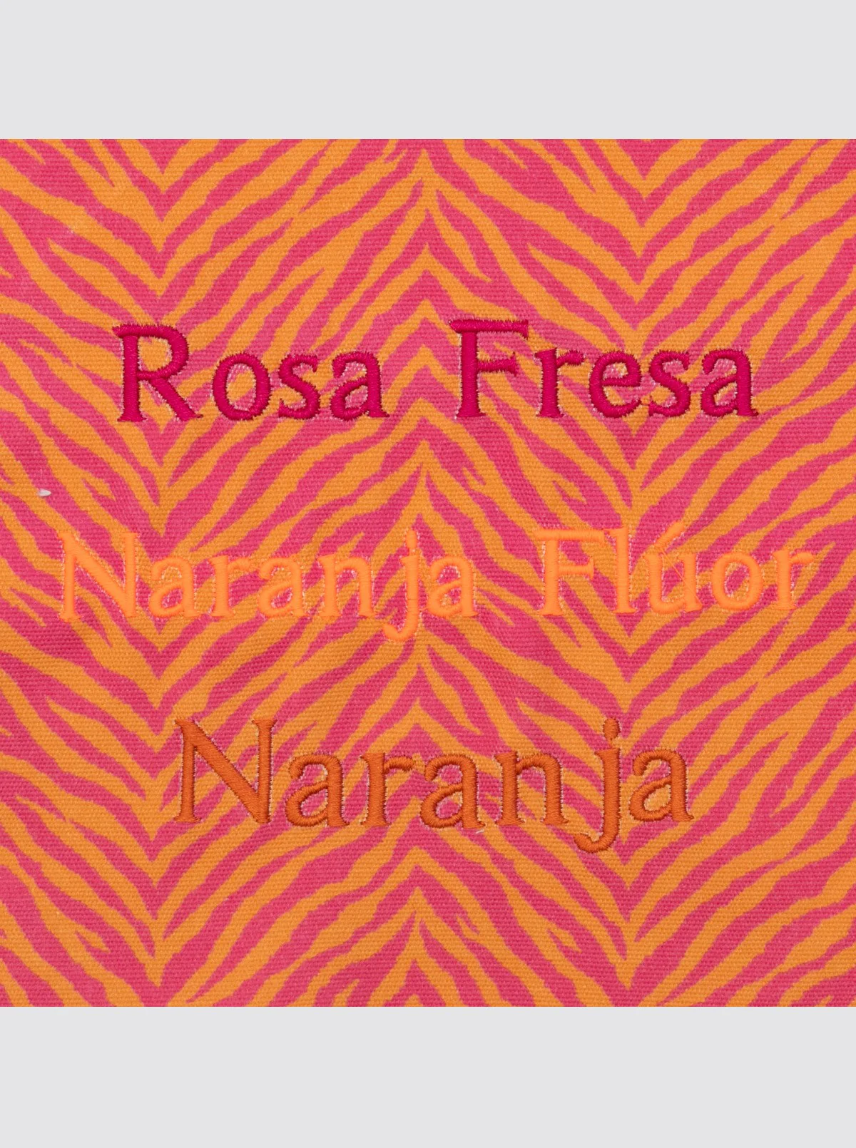 Bolso Shopper Animal Print Rosa - Image 2