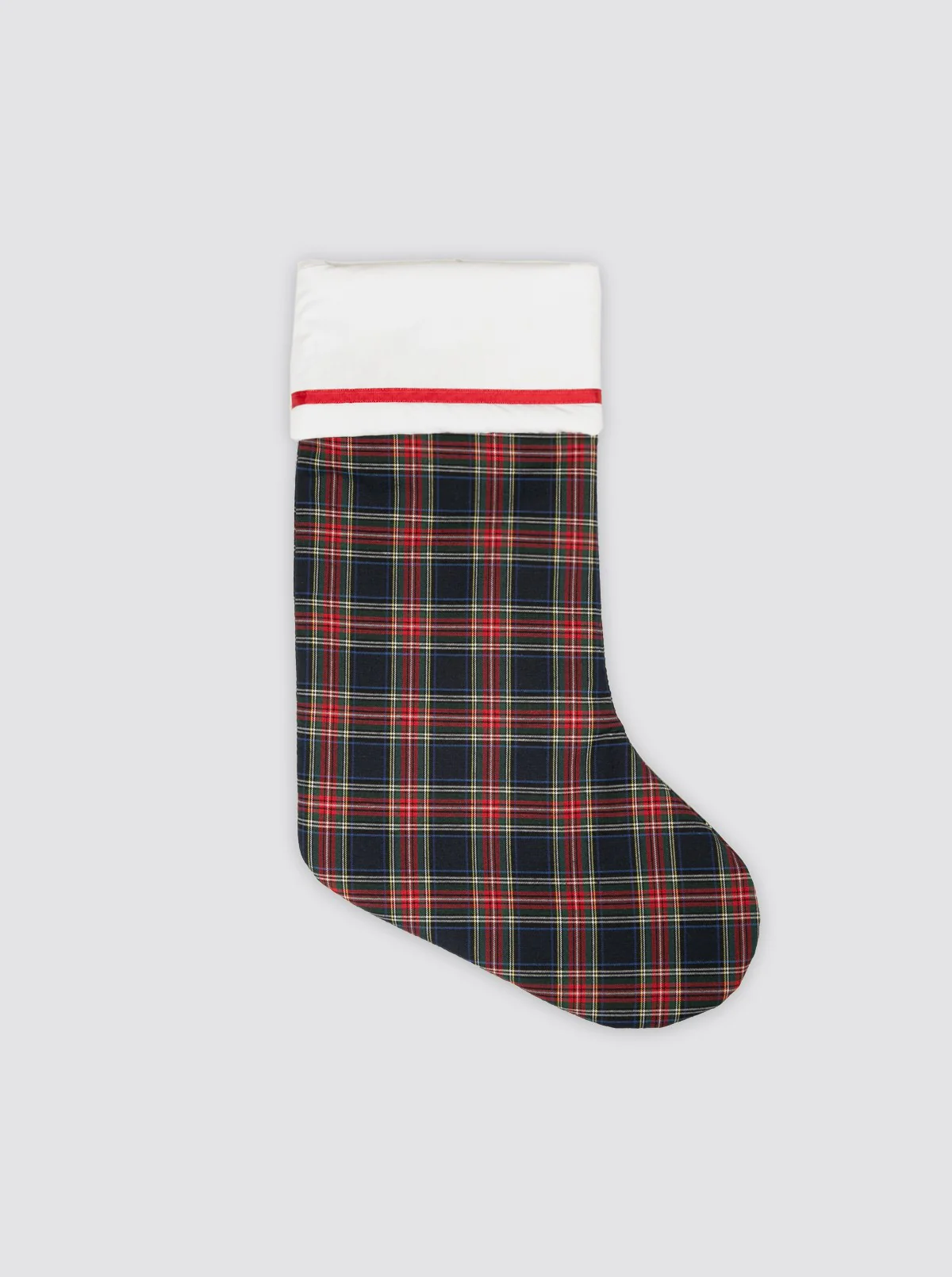 Calcetín Navidad Tartán