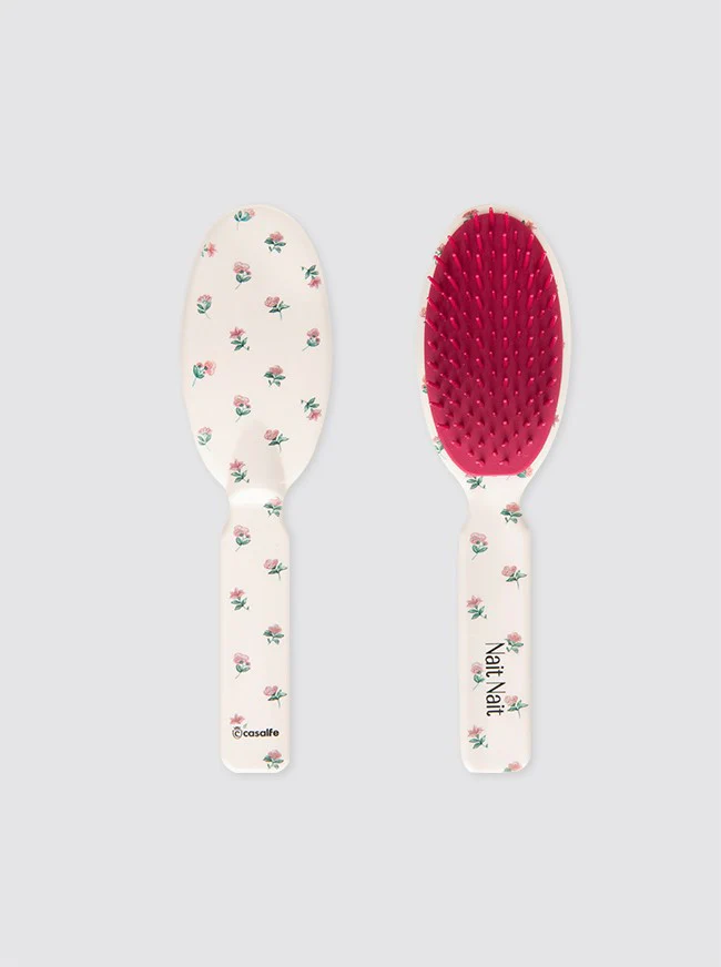 Cepillo Oval Chloé Florecitas