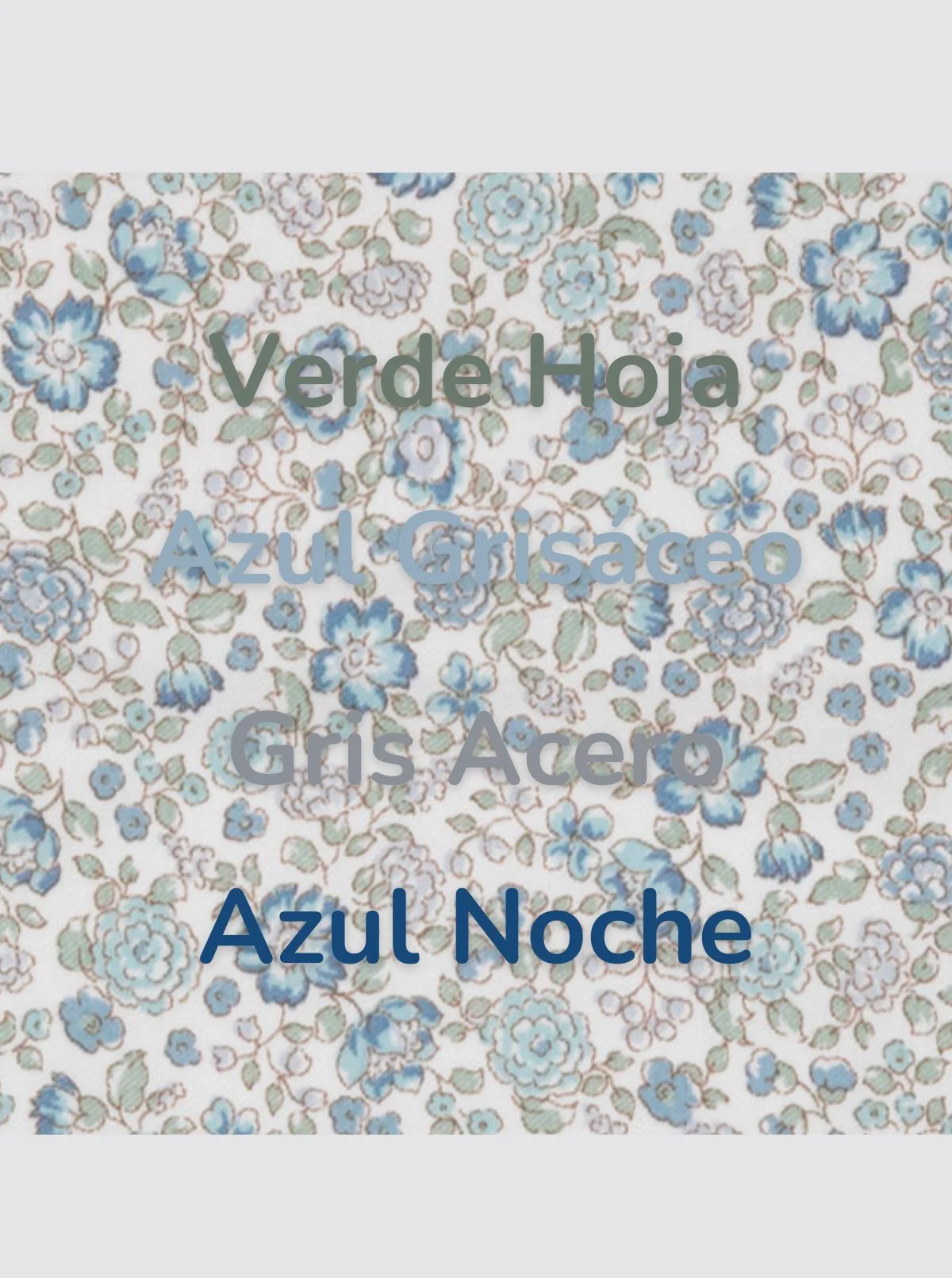 Estuche Portalápices Flores Nina Azul - Image 4