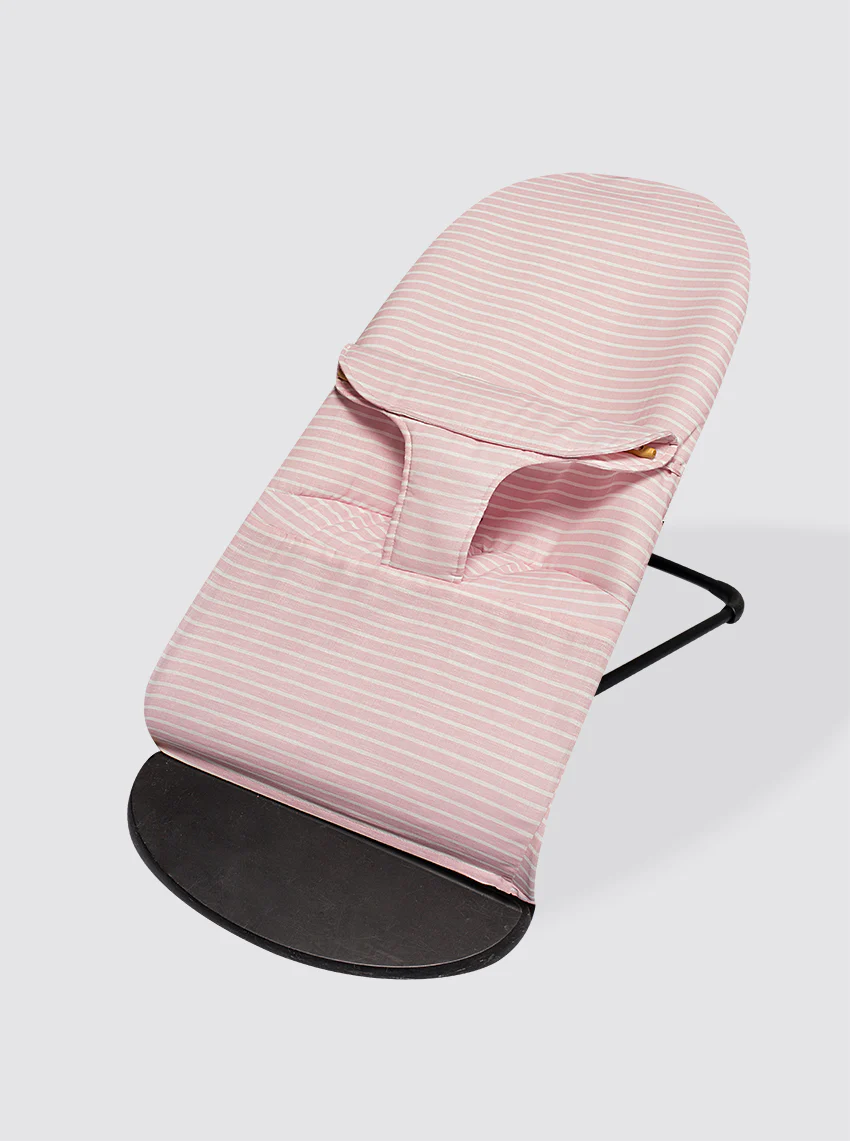 Funda para hamaca Babybjörn con Saco Rayas Horizontales Rosa - Image 2