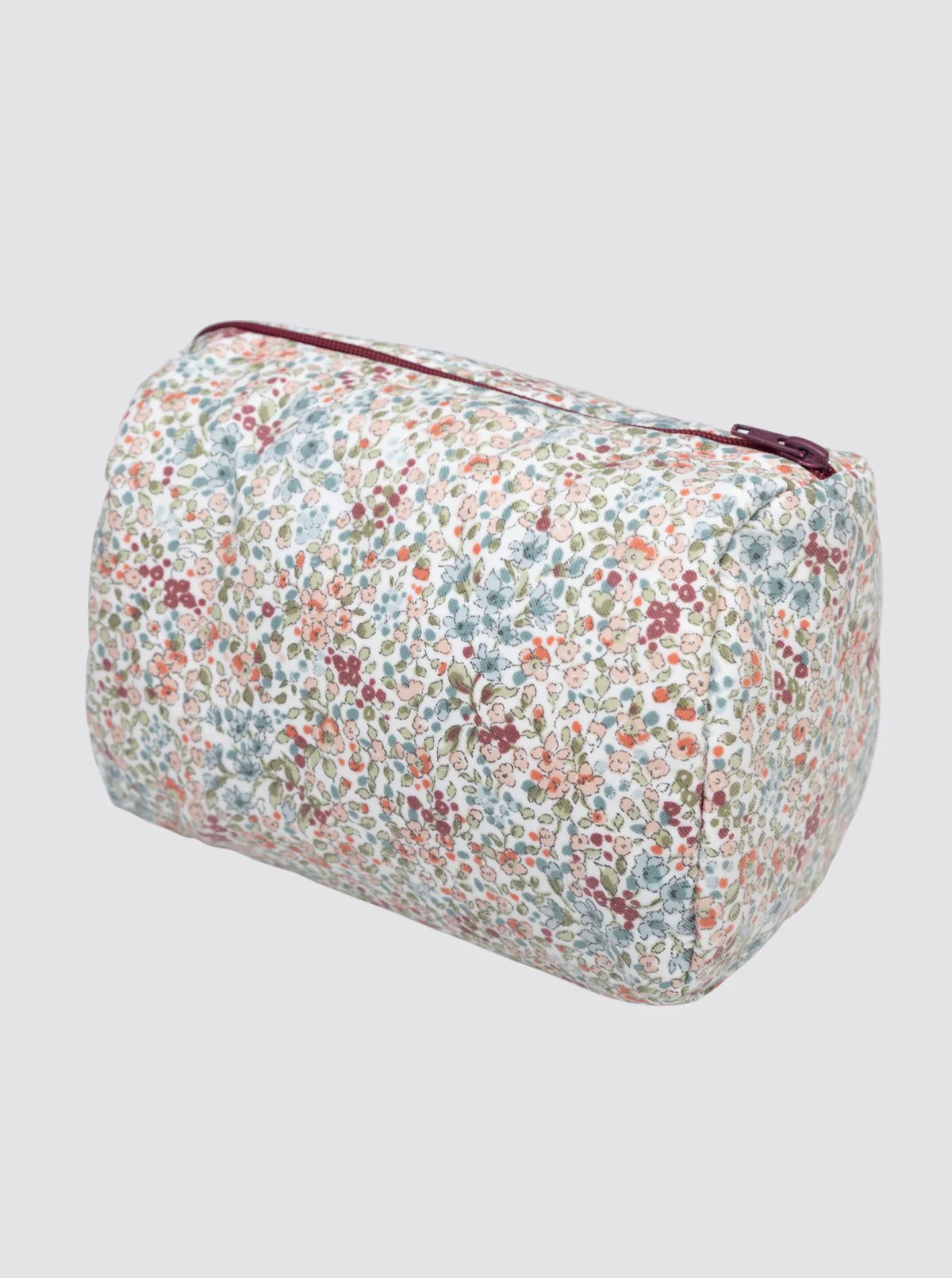 Neceser Impermeable Blanca Burdeos