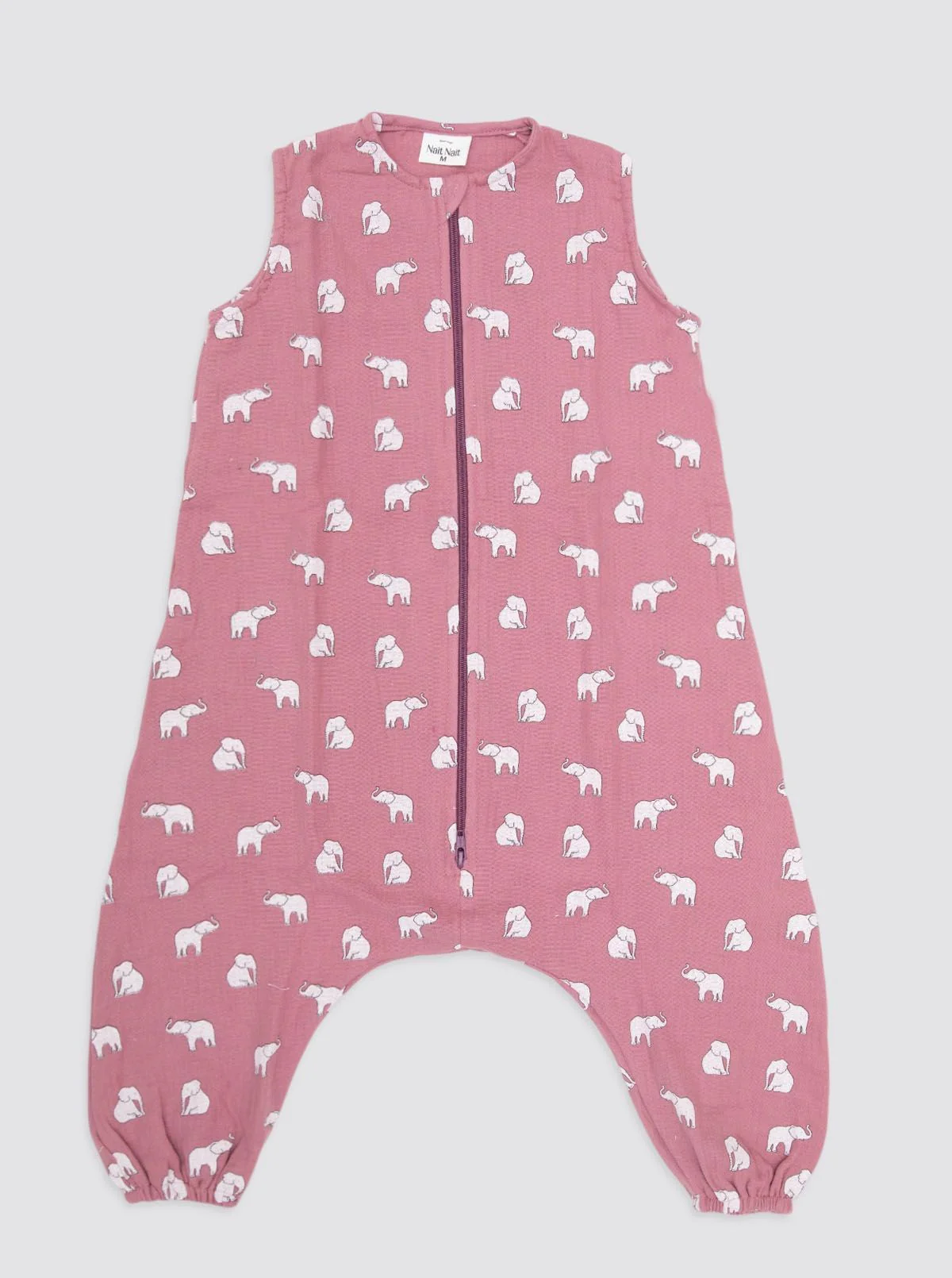 Pijama Burbuja Bambula Rosa Elefantes