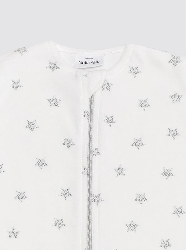 Pijama Burbuja con Mangas Estrellas Gris - Image 2