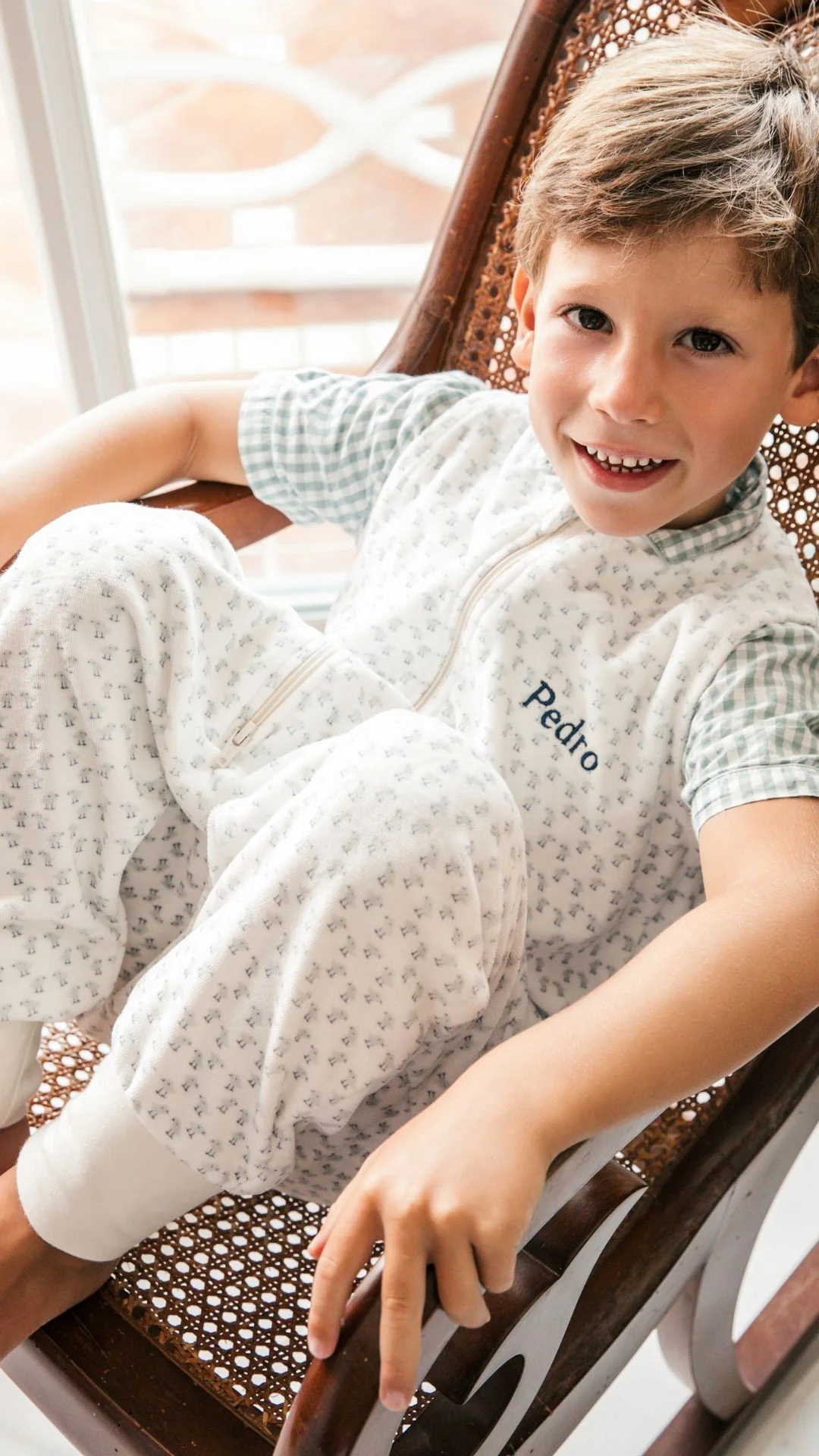 Pijama Burbuja Pollitos Azules