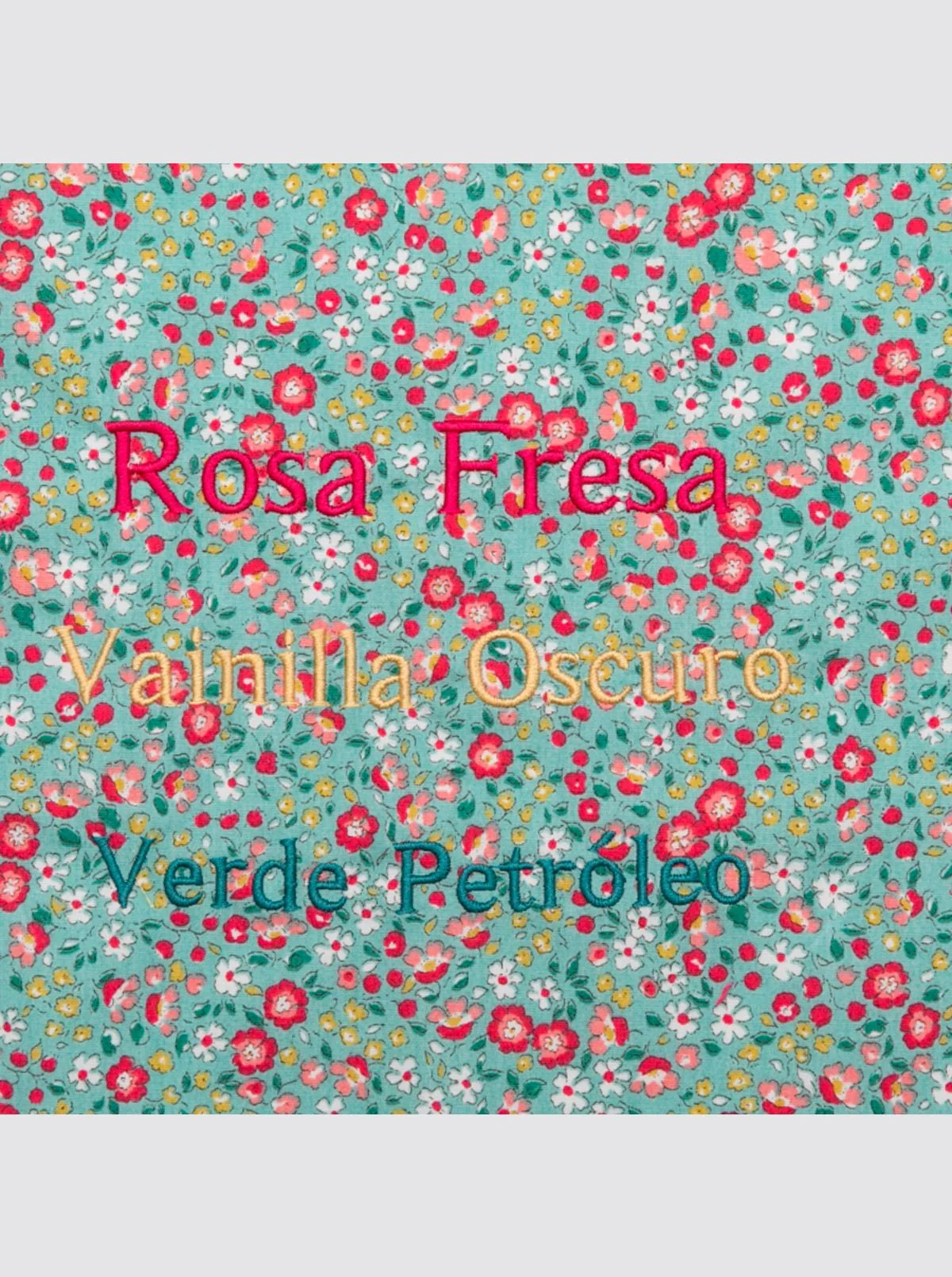 Playa Roll Bag Flores Palermo Verde - Image 3