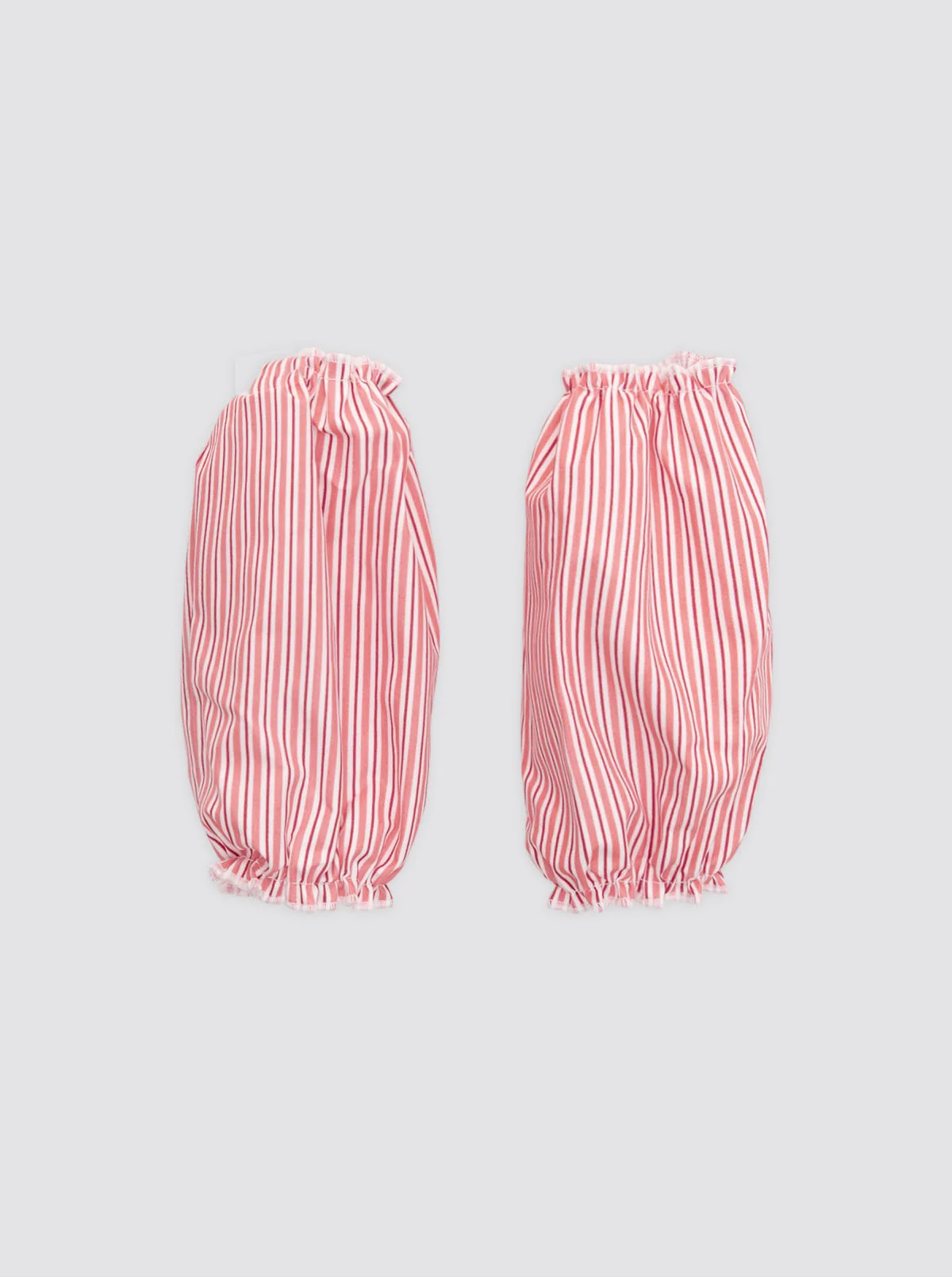 Puños Doble Raya Rosa