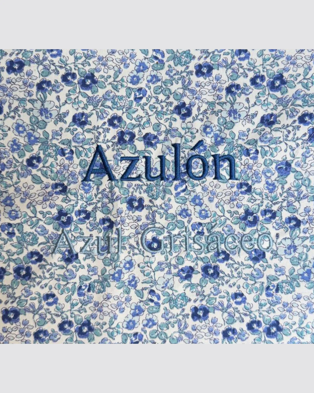 Bolsa Maternal Flor Lola Azul - Image 3