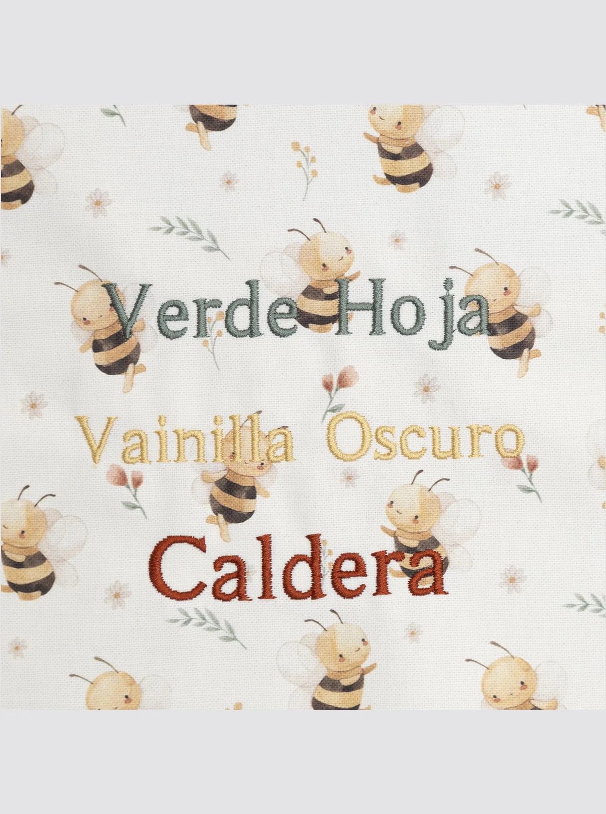Talega Pequeña Flores Abejas - Image 3