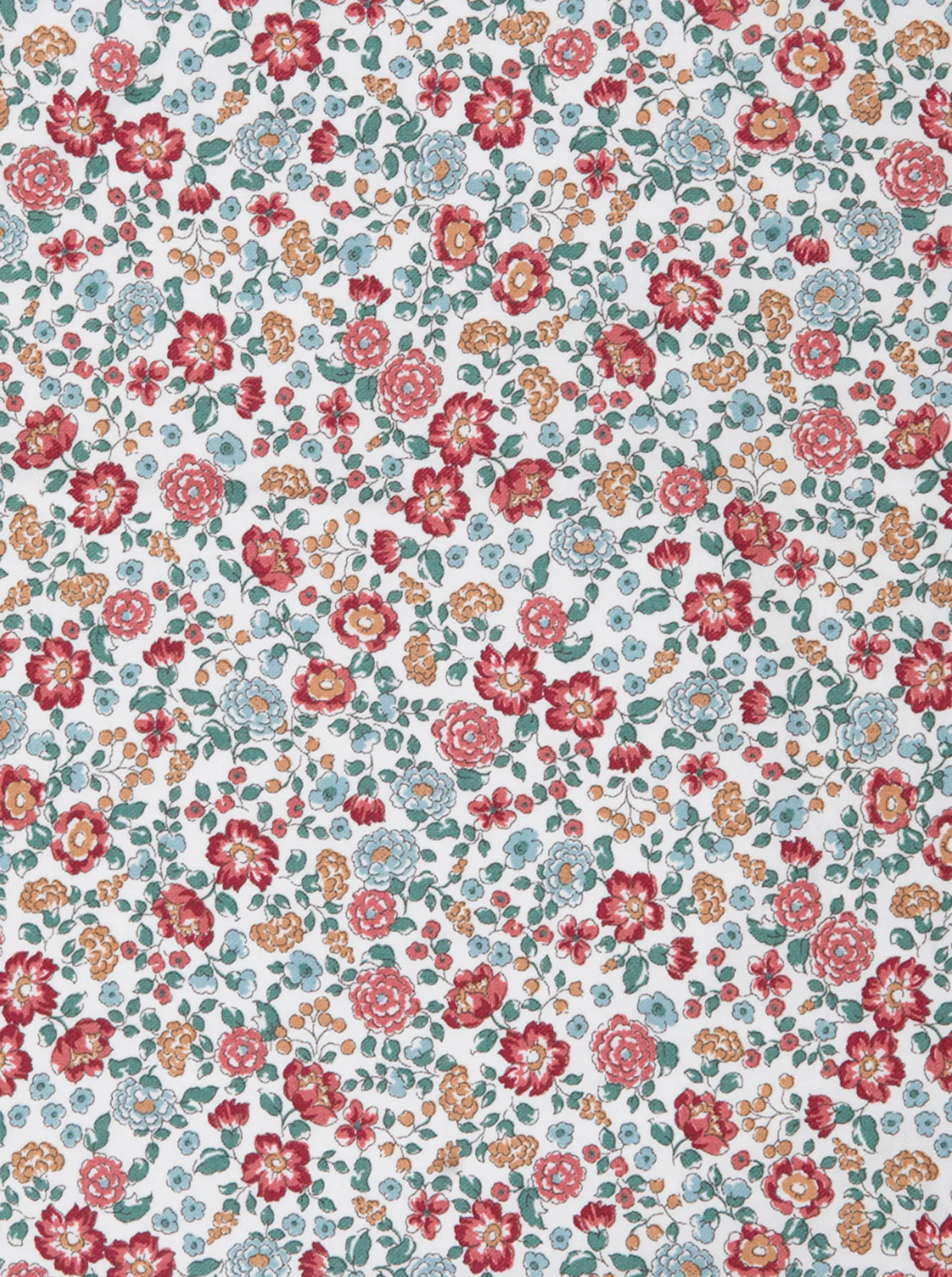 Toalla Mini Flores Nina Burdeos - Image 4