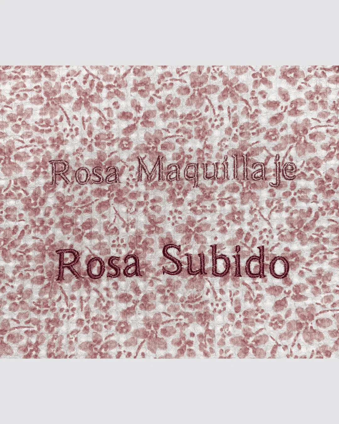 Toalla Lavabo Ligera Flores Rosas - Image 3