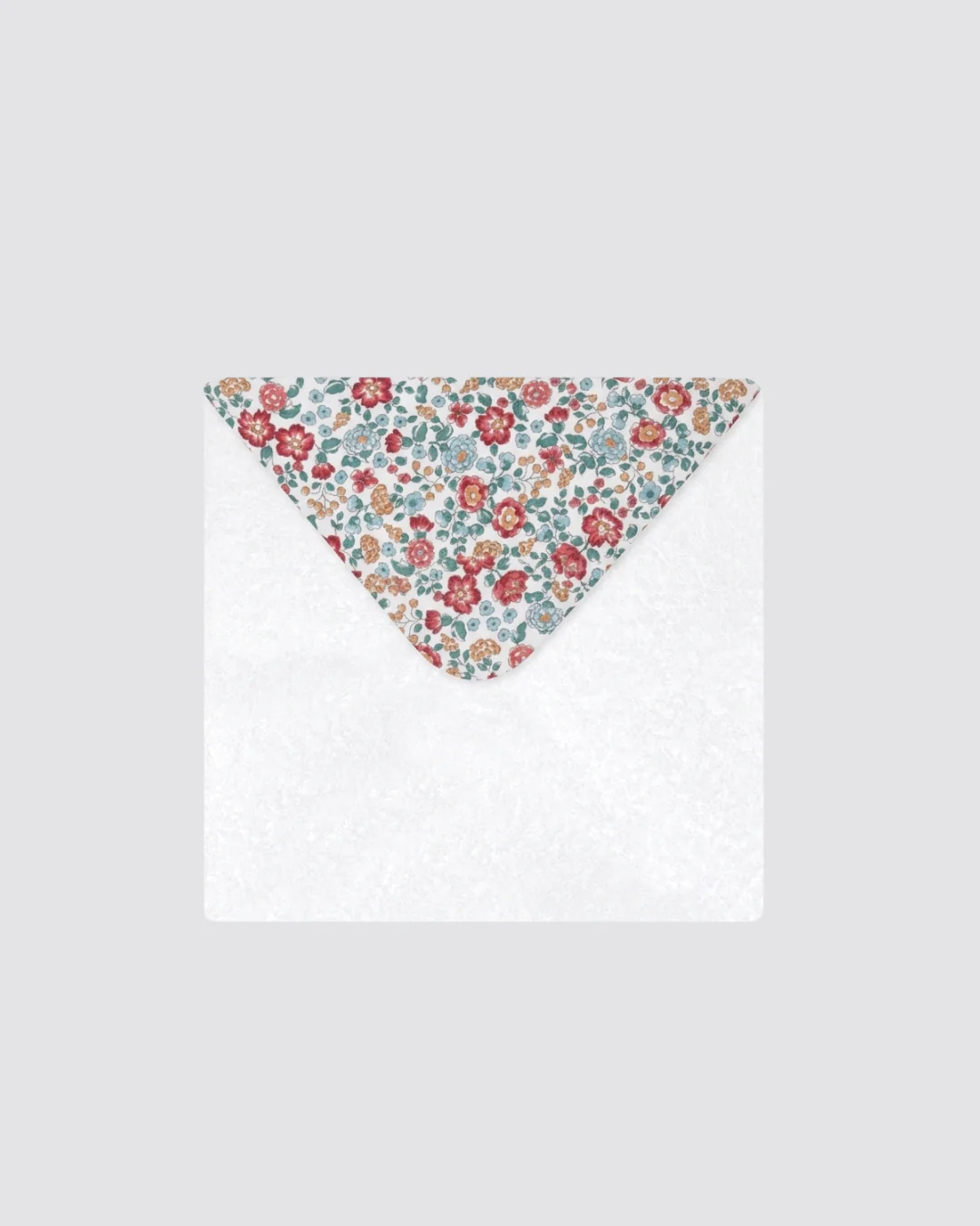 Toalla Mini Flores Nina Burdeos
