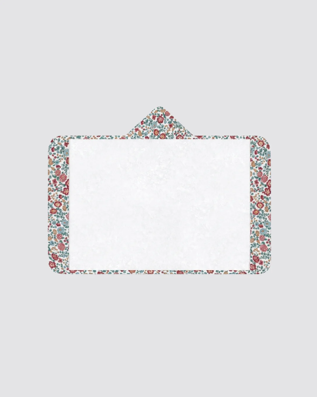Toalla Mini Flores Nina Burdeos - Image 2