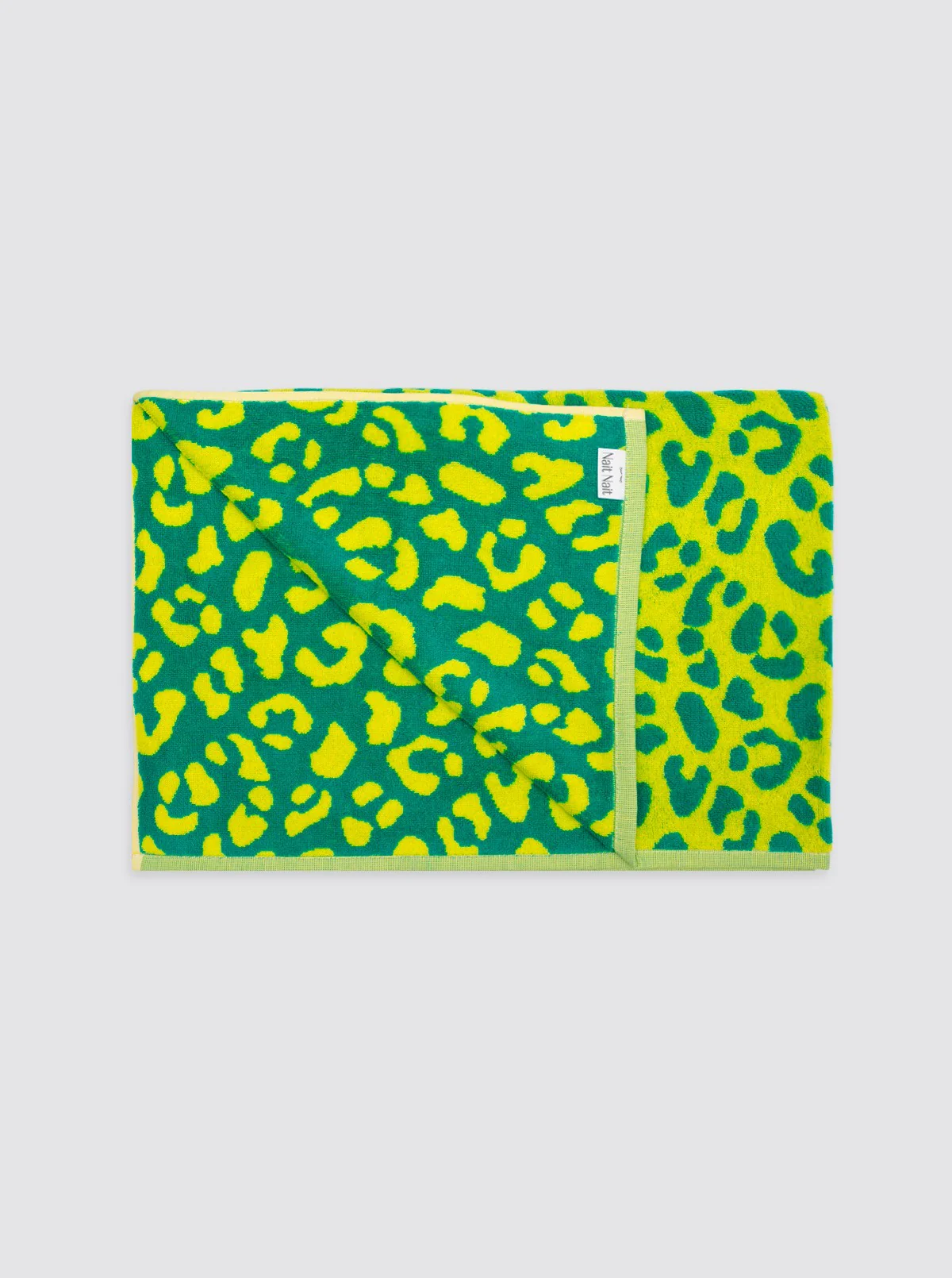 Toalla Playa GRANDE Animal Print Amarillo - Image 2